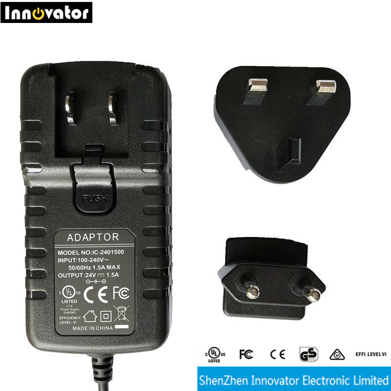 36W Interchangeable plug Power-Adapter3 